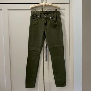 7 for all mankind Camo Green Pants